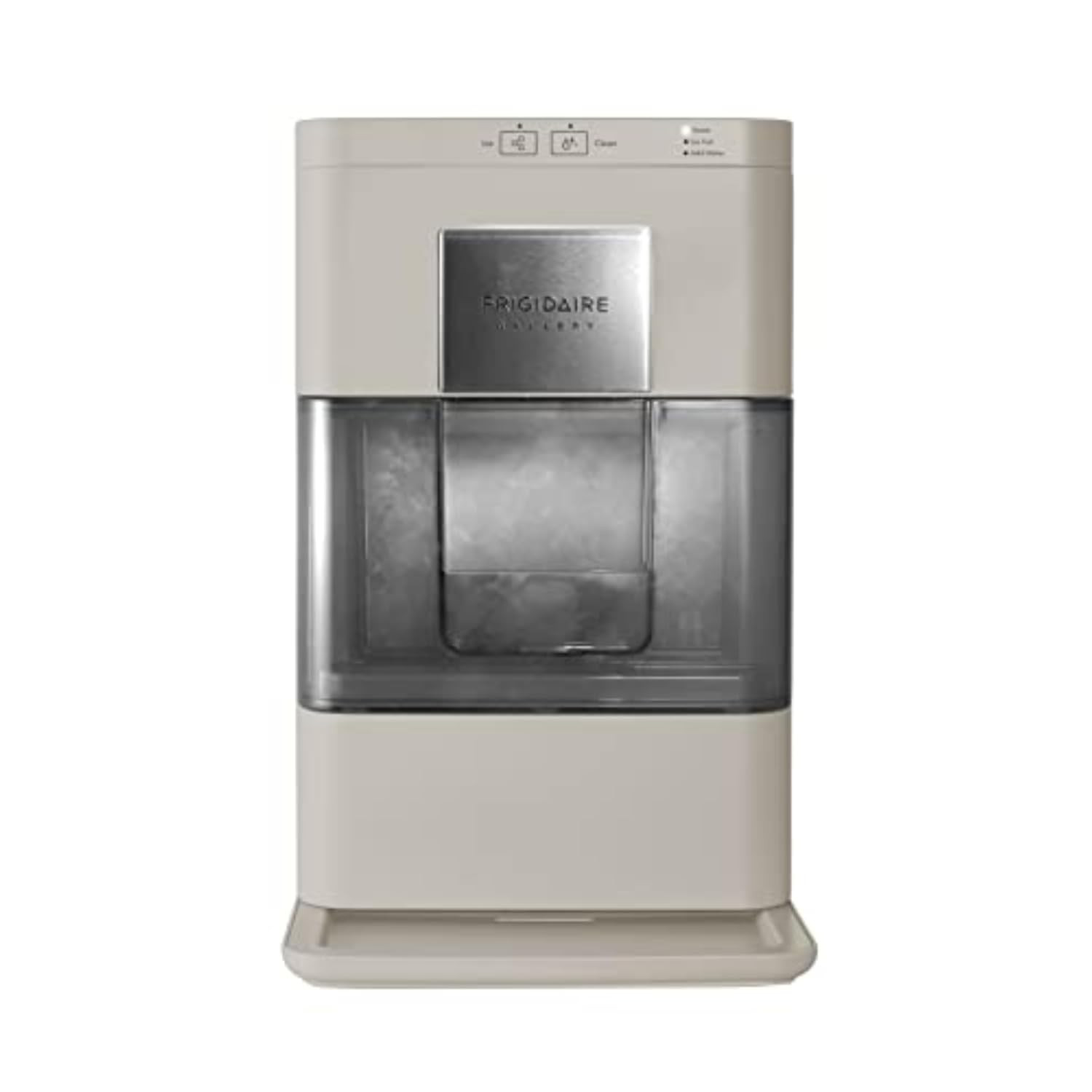 Frigidaire Nugget Ice Maker, Countertop Ice Machine with Transparent Window, Sonic Ice Maker with 44 lbs. Capacity, Auto Self Cleaning Ice Maker Machine, 2.0 Gen, Cream | Amazon (US)