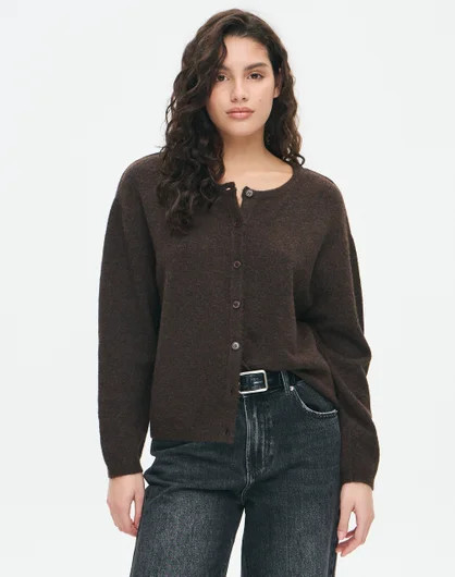 Oversized Button Up Knit Cardigan | Glassons (Australia)