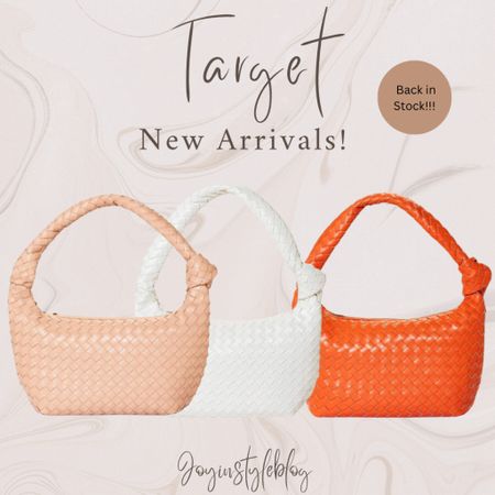 Target Woven Slouchy Shoulder Handbag - A New Day / knotted tote bag / look for less /

#LTKfindsunder50 #LTKitbag #LTKtravel
