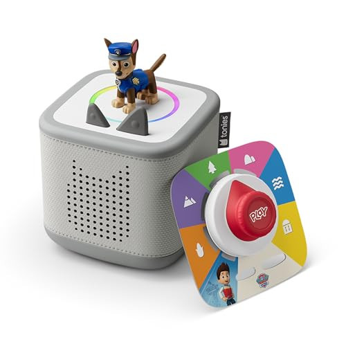 TONIES Moon Grey Toniebox 2 Play Set with PAW Patrol Chase Tonie, Tonieplay Game, Tonieplay Controller | Amazon (UK)