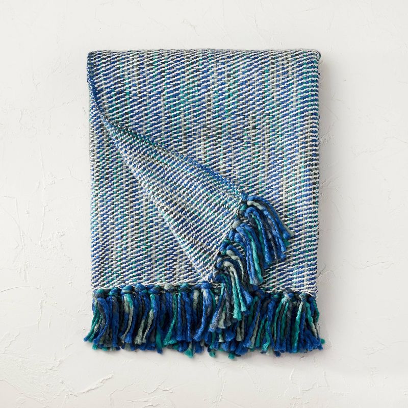 Space Dyed Woven Throw Blanket with Tassels - Opalhouse™ designed with Jungalow™ | Target
