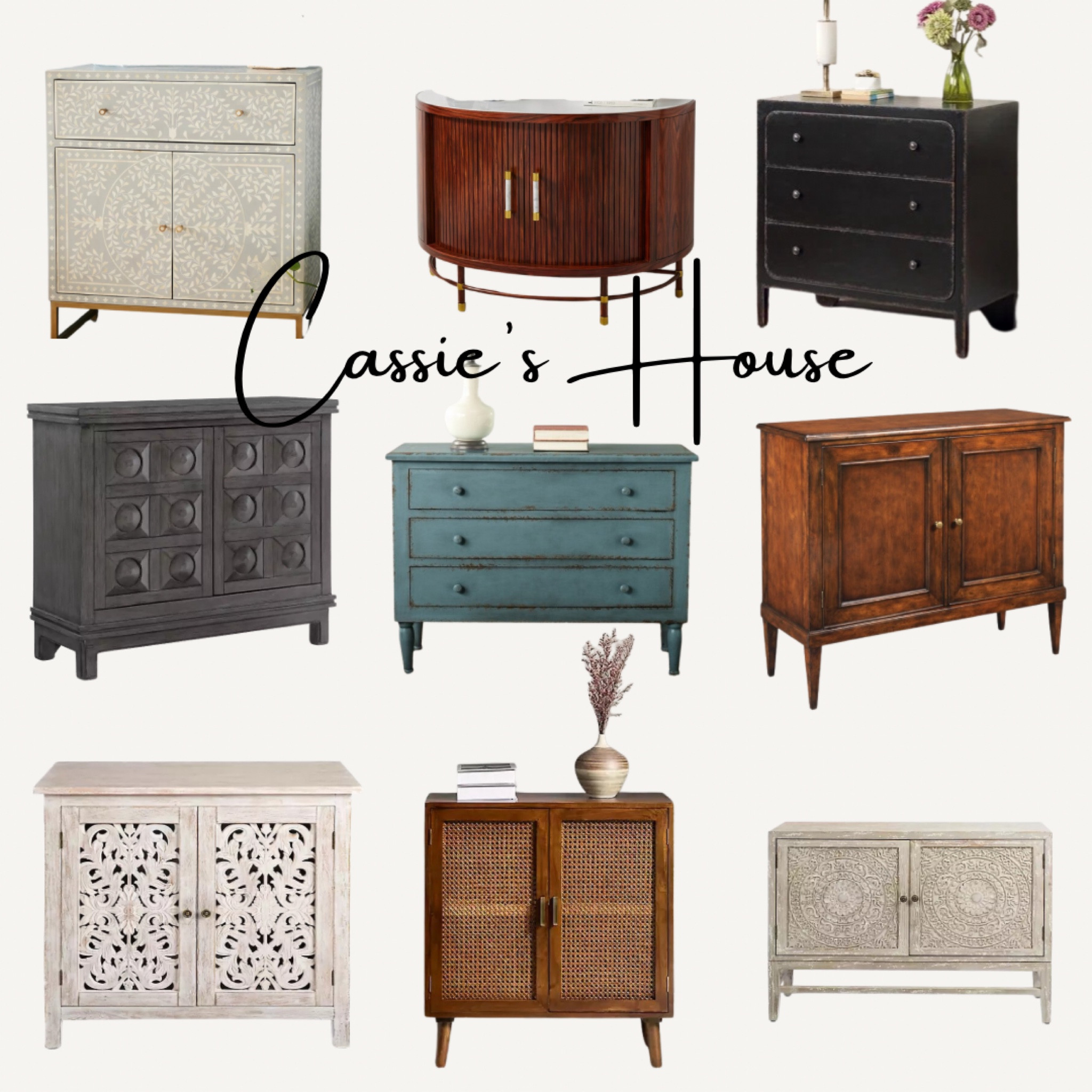 Entry and console cabinets. Storage cabinets.

#LTKHome