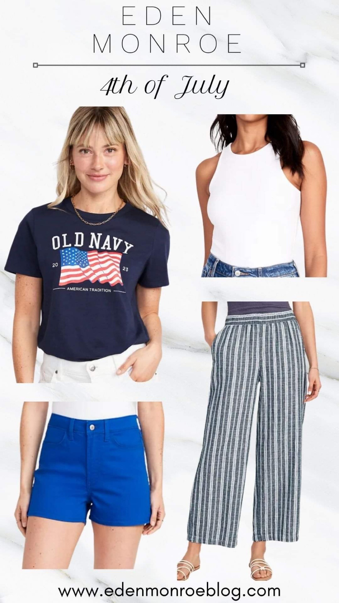 4th of July favorites from old navy. On sale today! 

Flag shirt, Fourth of July, July 4th, navy top, white top, bodysuit, linen pants, blue shorts, white shorts, red white and blue, plus size, midsize, outfit ideas, casual outfits, summer outfits, sale alert, under 50, travel, vacation. 

#LTKsalealert #LTKcurves #LTKSeasonal