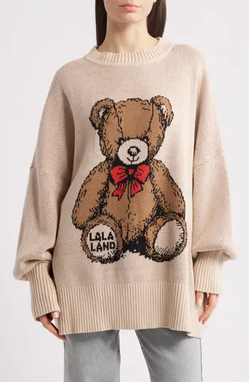Teddy Bear Oversize Sweater | Nordstrom