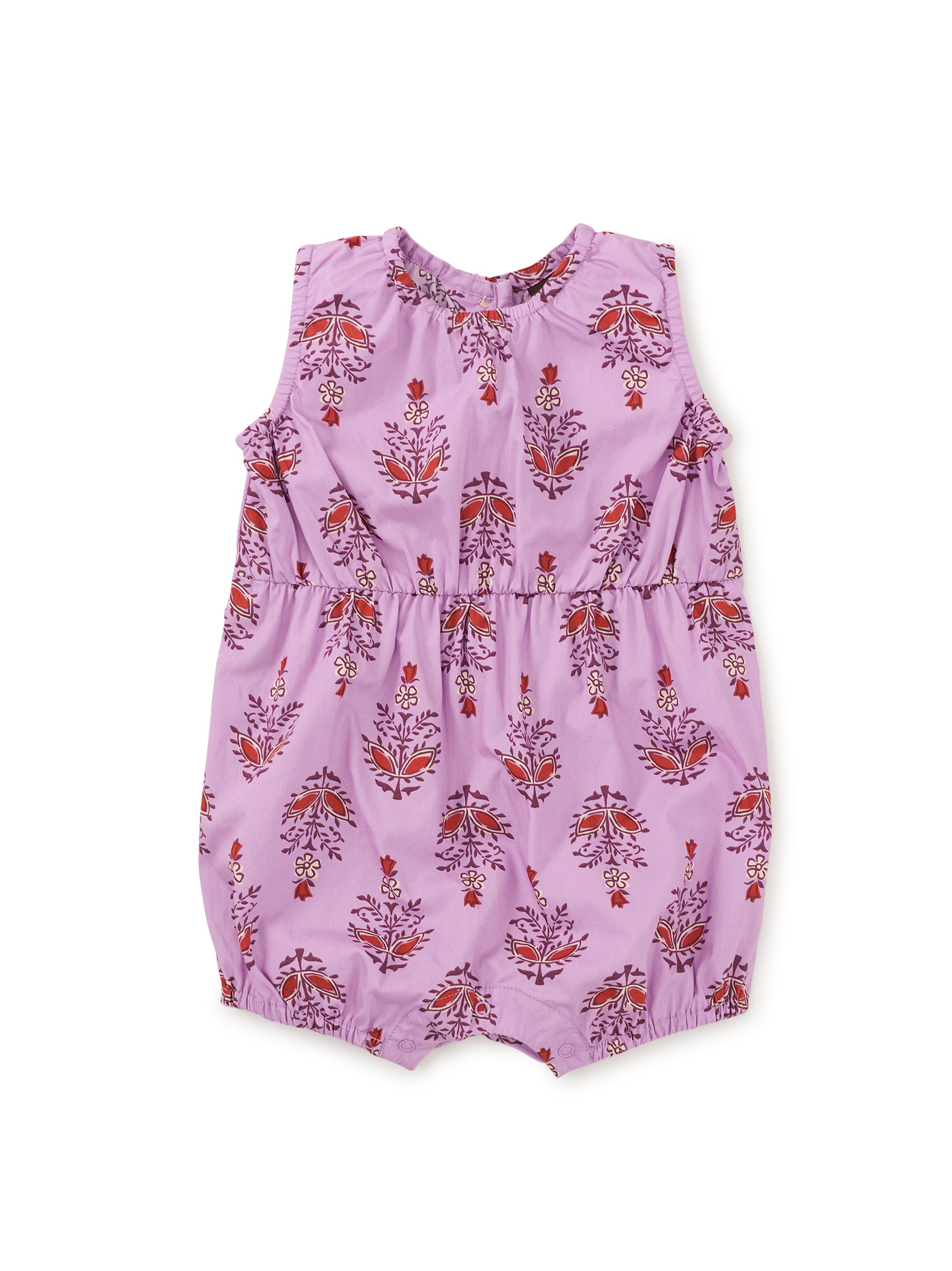 Peek-a-Boo Back Baby Romper | Tea Collection