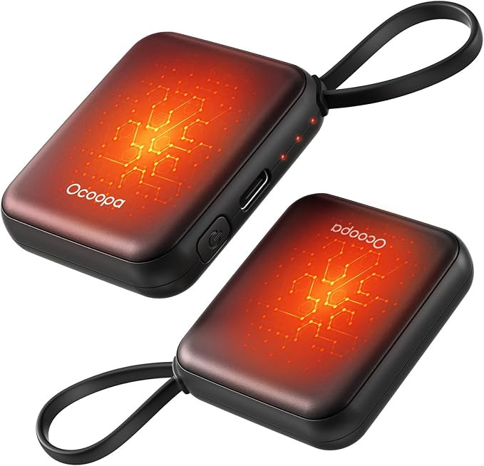 Ocoopa Hand Warmers Rechargeable UT5 Nano – Slim Electric Pocket Heater, Smart Temp Control, 14... | Amazon (US)