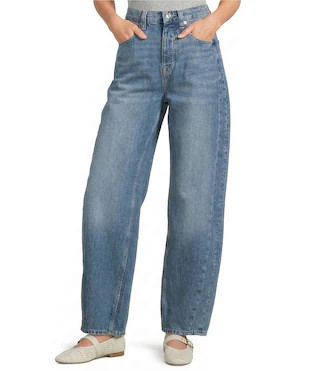 We The Free Truro Baggy Puddle High-Rise Denim Jeans - 27 | Dillard's