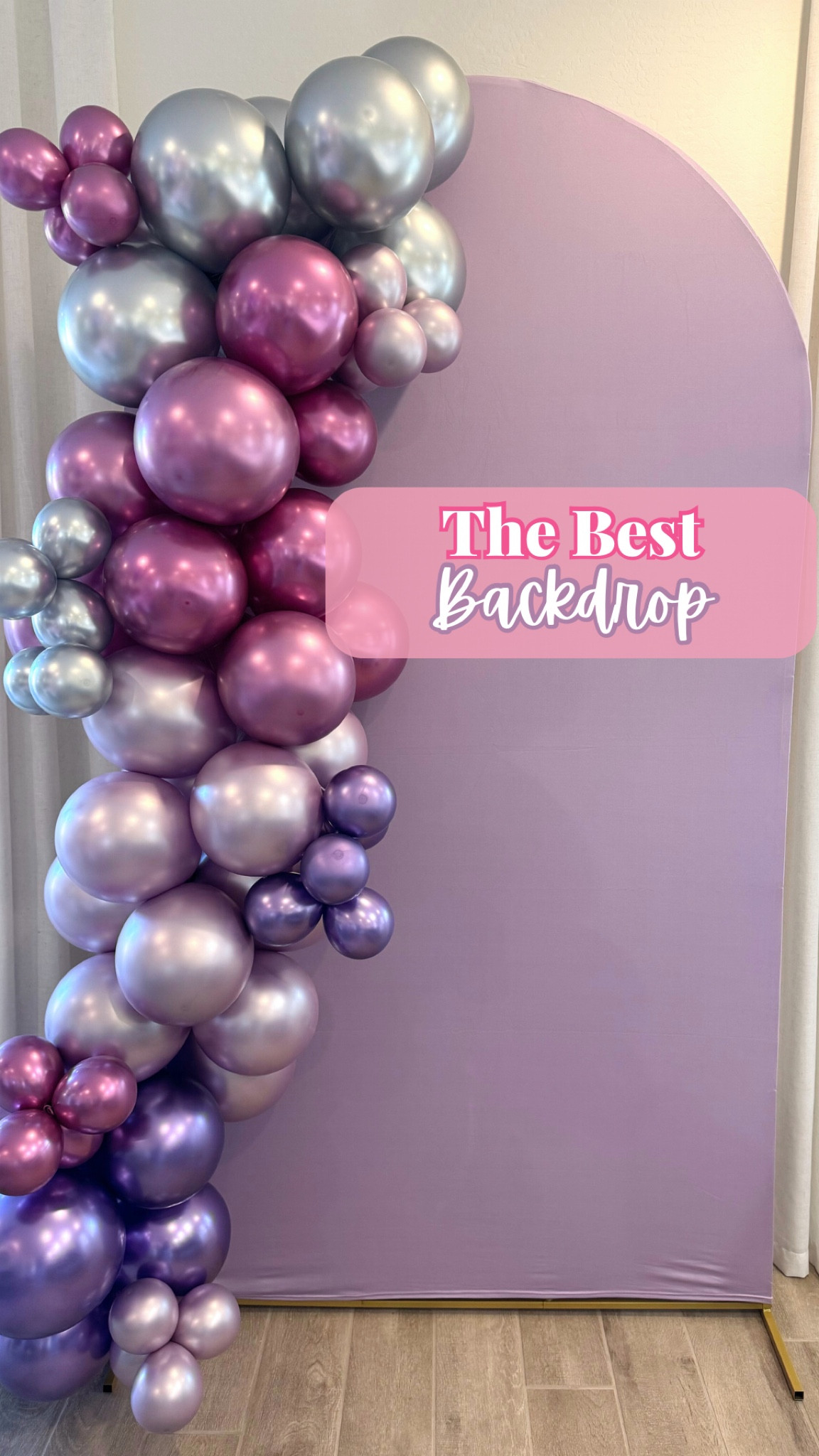 My favorite party backdrop that I can repurpose year after year. Love that the whole thing comes apart in a pinch for easy storage. 


Party decorations 
Balloon backdrop
Party backdrop



#LTKParties #LTKWedding #LTKFindsUnder50