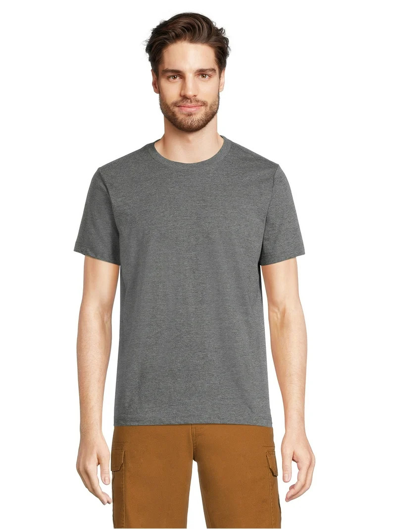 George Men's & Big Men's Crewneck Tee with Short Sleeves, Size XS-3XL - Walmart.com | Walmart (US)