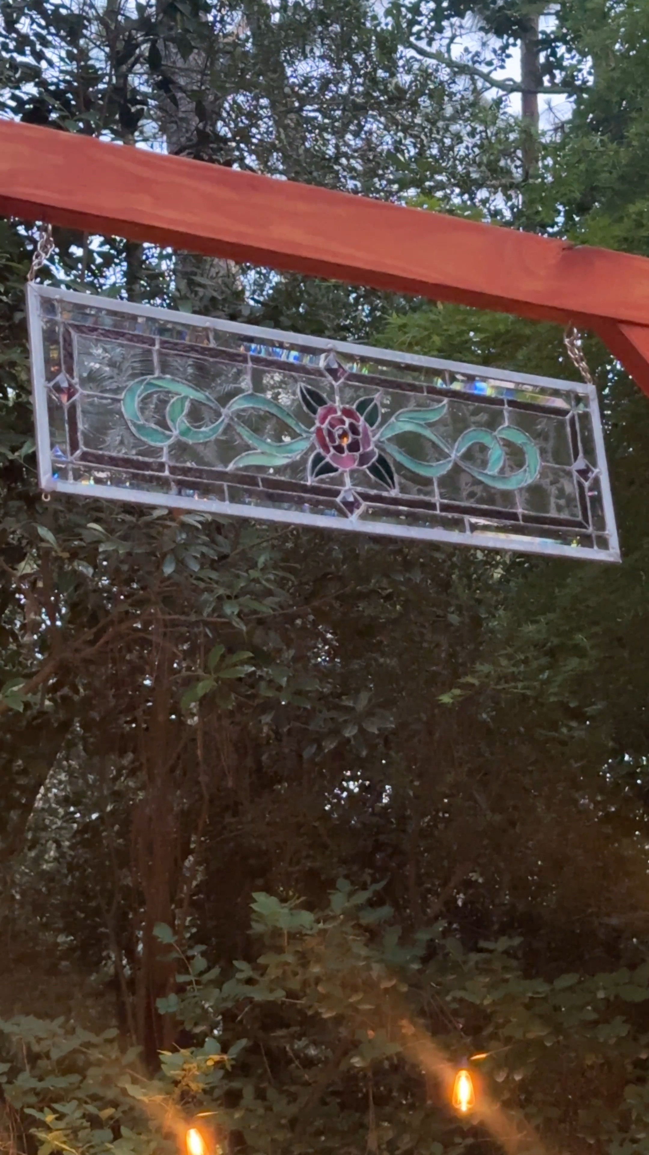 Pretty Stained Glass I Love!! You need a signature piece too!! 

#LTKVideo #LTKSeasonal #LTKHome