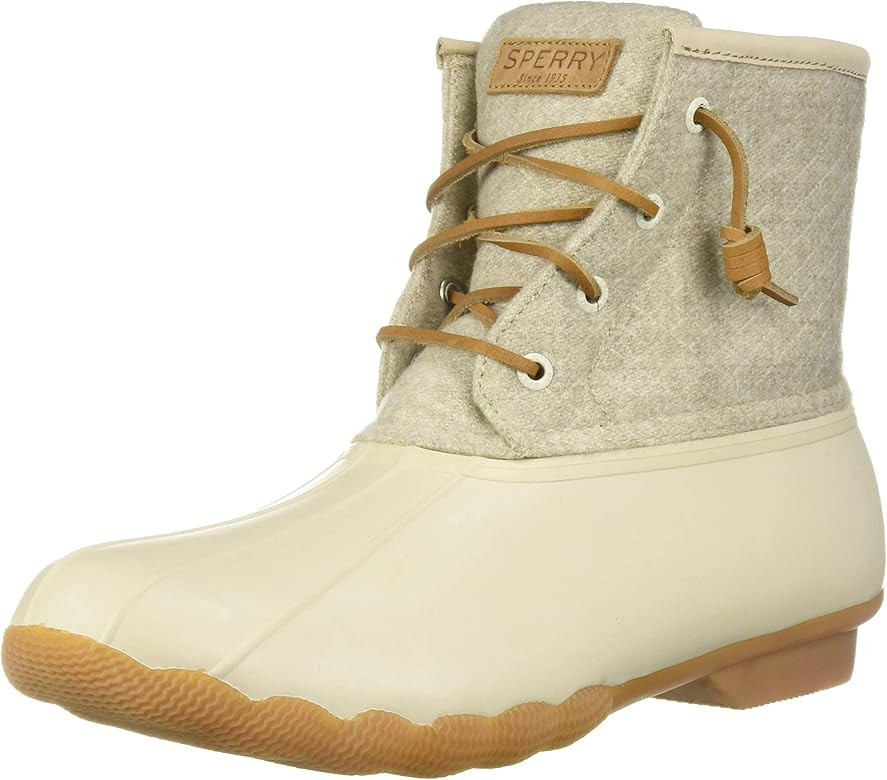 Sperry Women's Saltwater Emboss Wool Boots | Amazon (US)