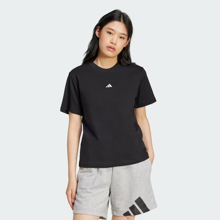 Essentials Small Logo Cotton Tee | adidas (US)