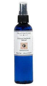 Travertine Spa Steam Shower Spray | Eucalyptus Shower Spray | Eucalyptus Oil Mist for Shower Arom... | Amazon (US)