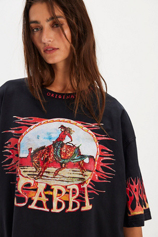 Sabbi Flame Tee | Free People (UK)