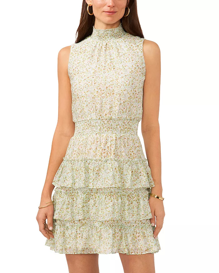 1.STATE Smocked Trim Tiered Dress Back to results -  Women - Bloomingdale's | Bloomingdale's (US)