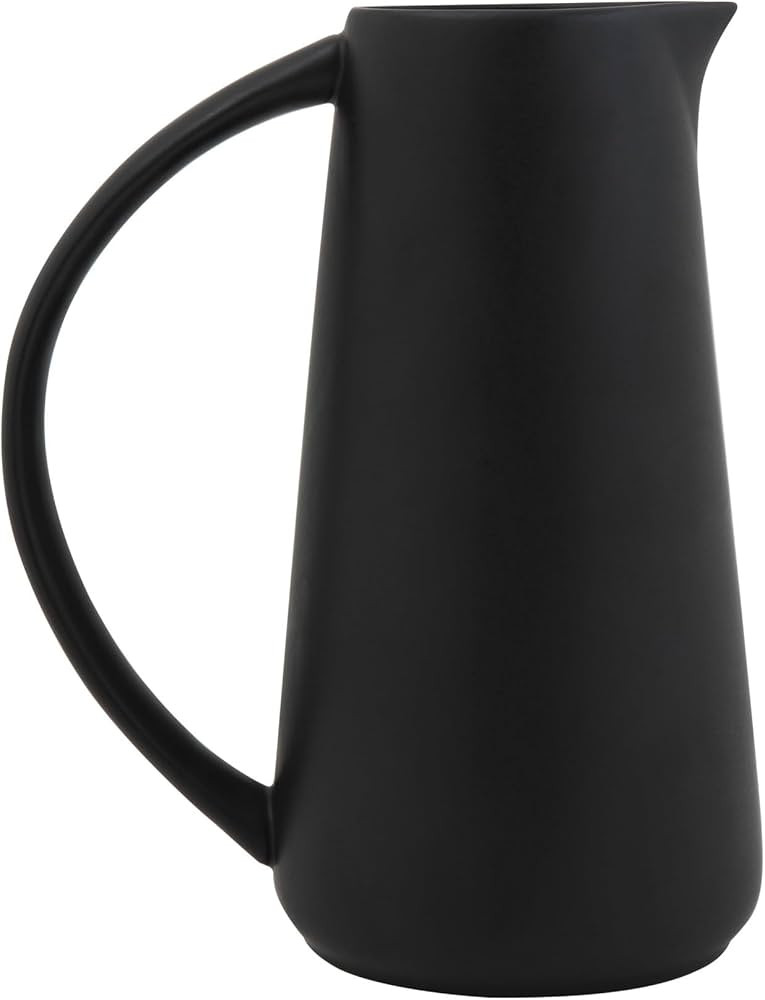 Bloomingville Black Stoneware Pitcher | Amazon (US)