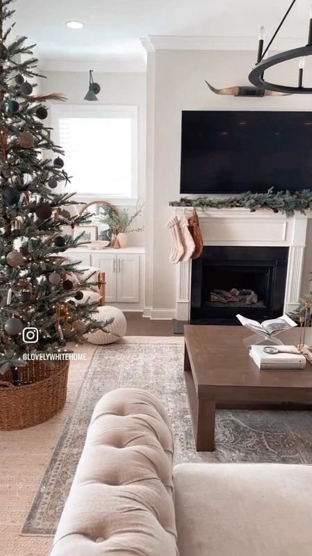 Christmas living room decor 🎄