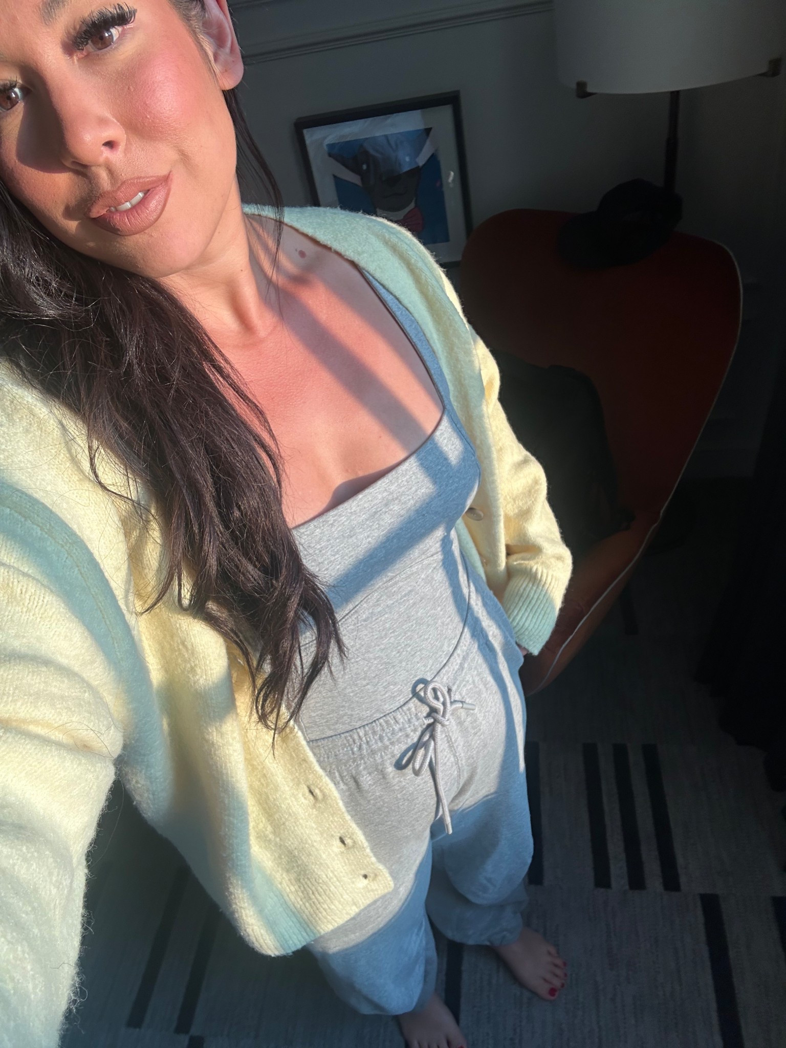 Midsize outfit idea! Size large in the romper and the sweater. What I wore for a day in London!
-
-
-
Travel outfit, comfy outfit inspo, free people style