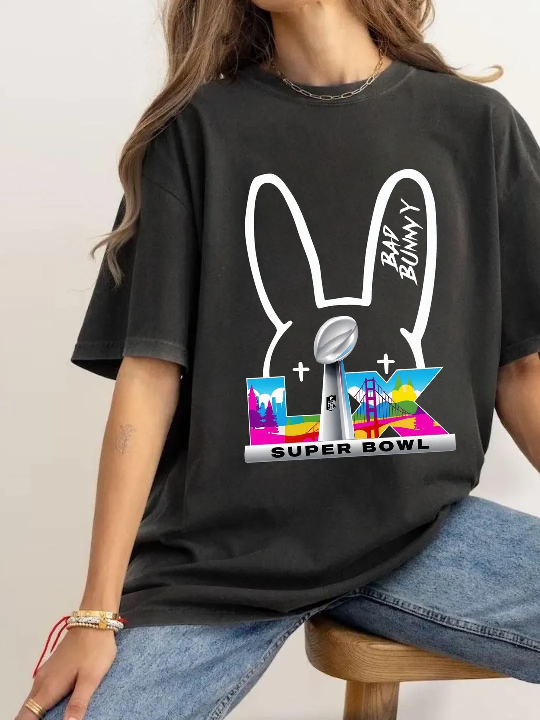 Benito Bowl Shirt, Bad Bunny Puerto Rico Football Tee, Super Bowl Vintage Shirt, Benito Fan T-shi... | Etsy (US)