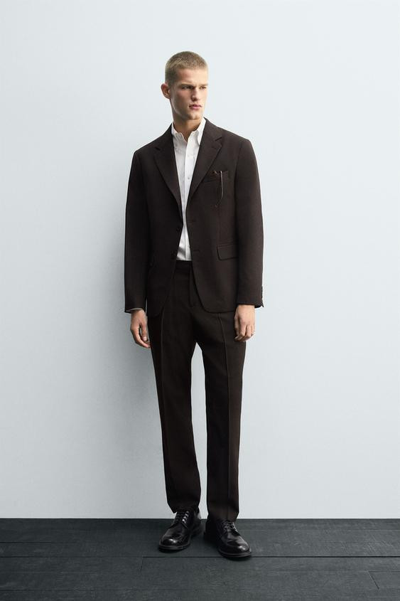 WOOL SUIT BLAZER | Zara US