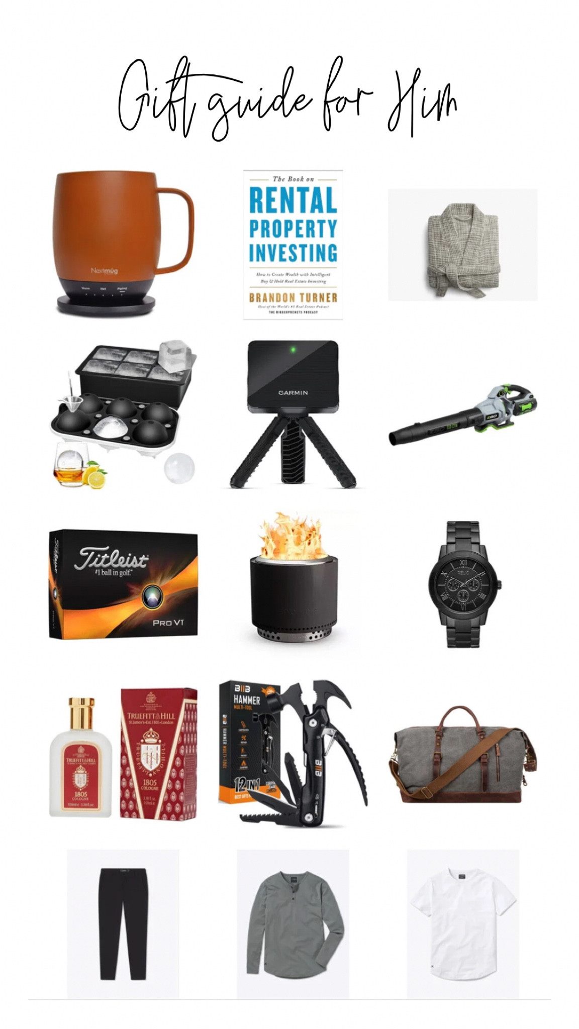Gift guide for Him

#LTKCyberWeek #LTKHoliday #LTKGiftGuide