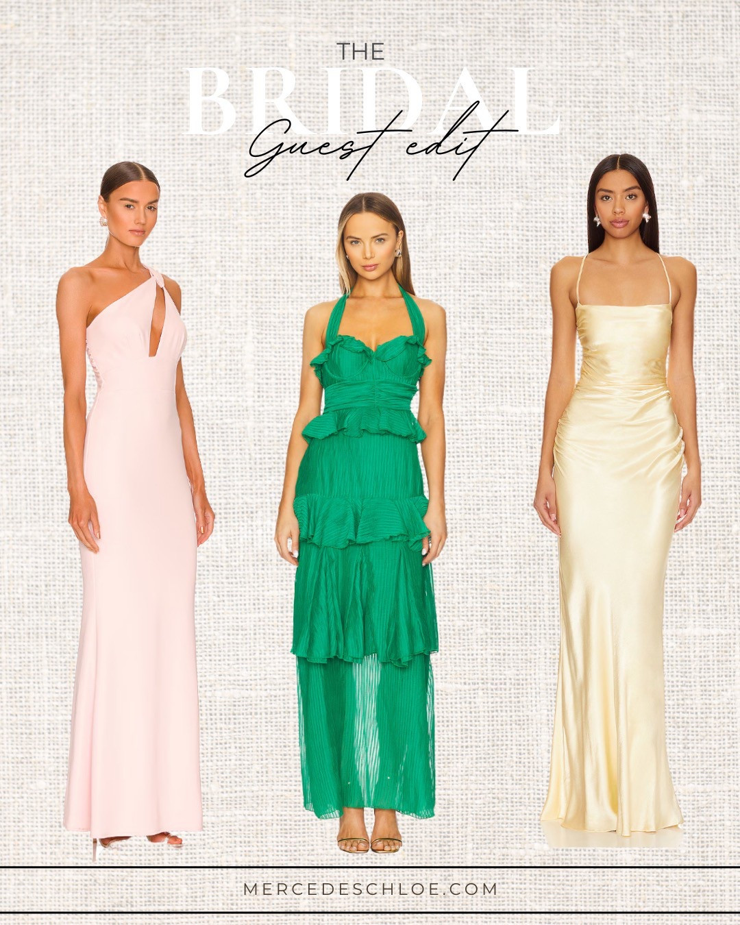 Wedding guest edit. Love these gowns perfect to wear to a bridal party or cocktail party 

#LTKSeasonal #LTKWedding #LTKParties