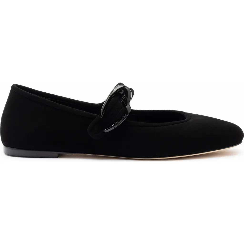 Larroudé Verona Ballet Flat in Black at Nordstrom, Size 8.5 | Nordstrom
