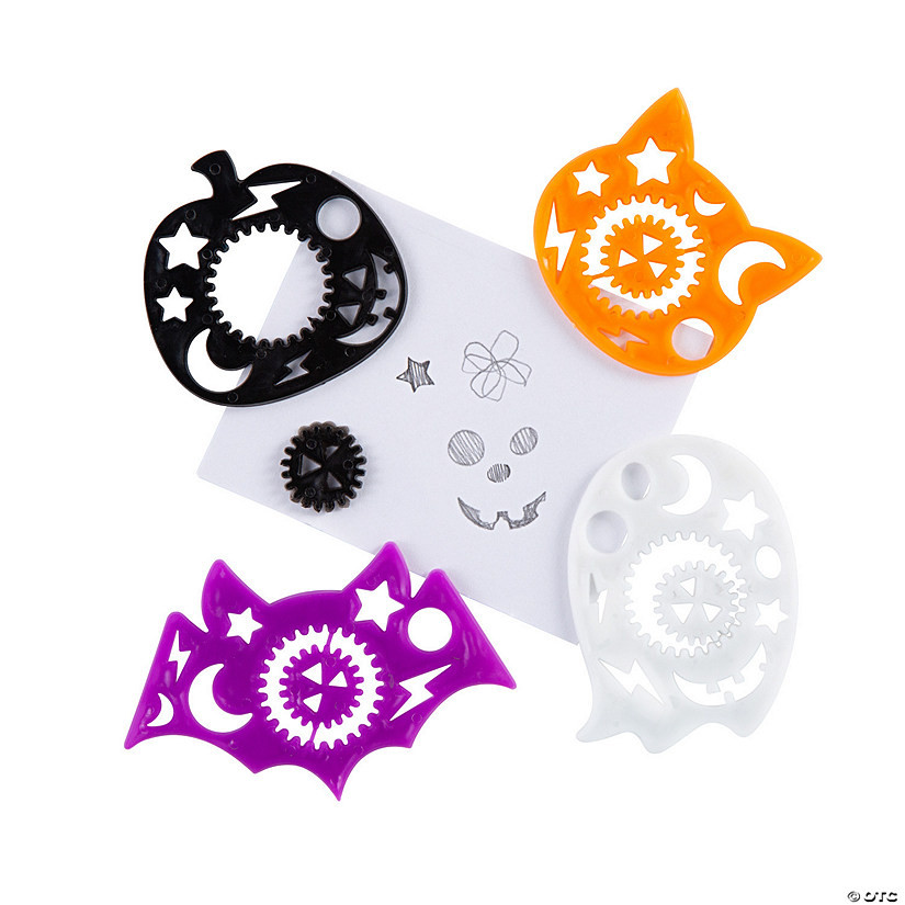 Spooky Stencils - 24 Pc. | Oriental Trading Company