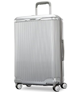 Samsonite Silhouette 18 Hardside Medium Spinner - Metallic Silver | Dillard's
