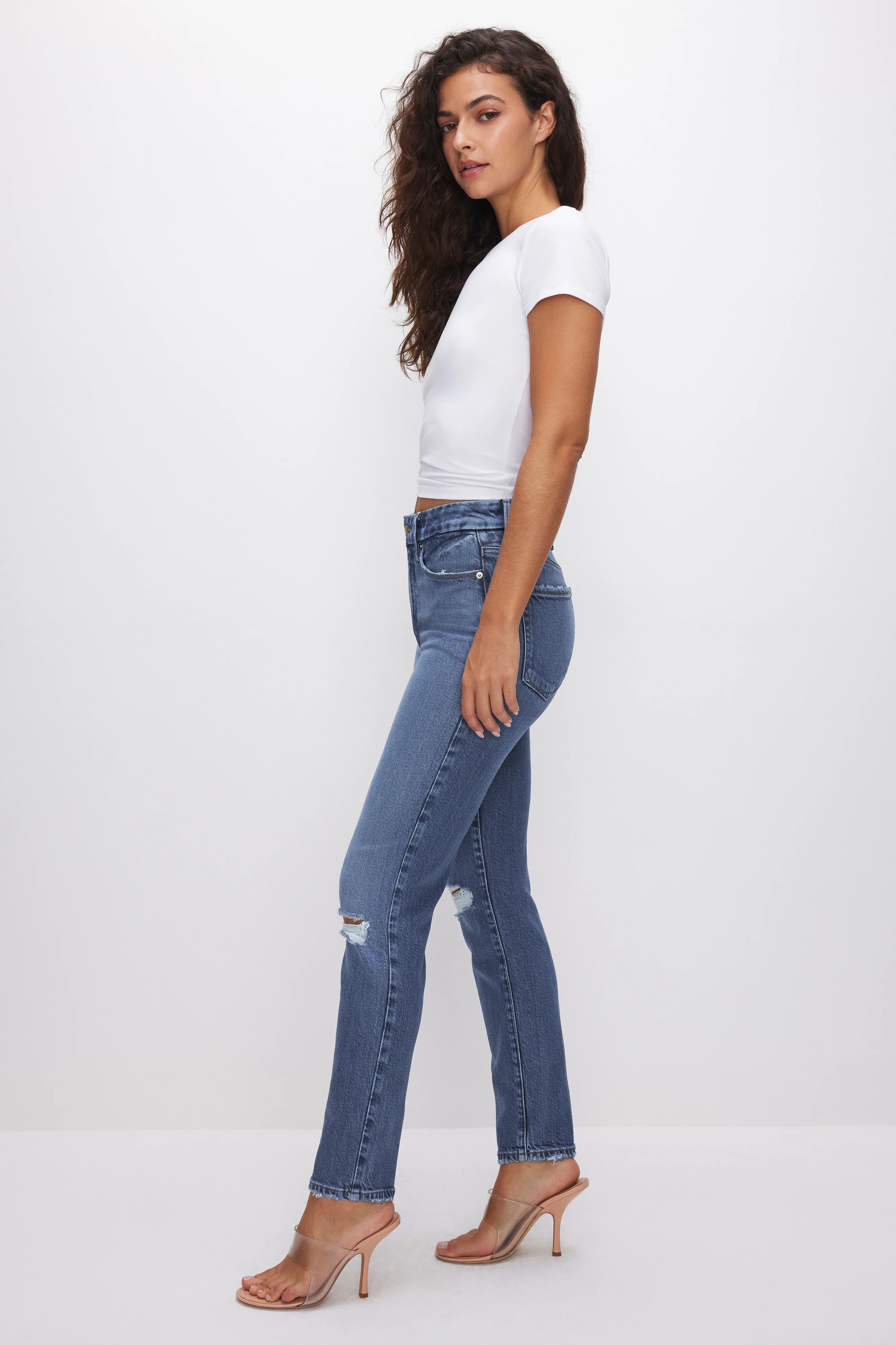 SOFT-TECH GOOD CLASSIC STRAIGHT JEANS | Good American