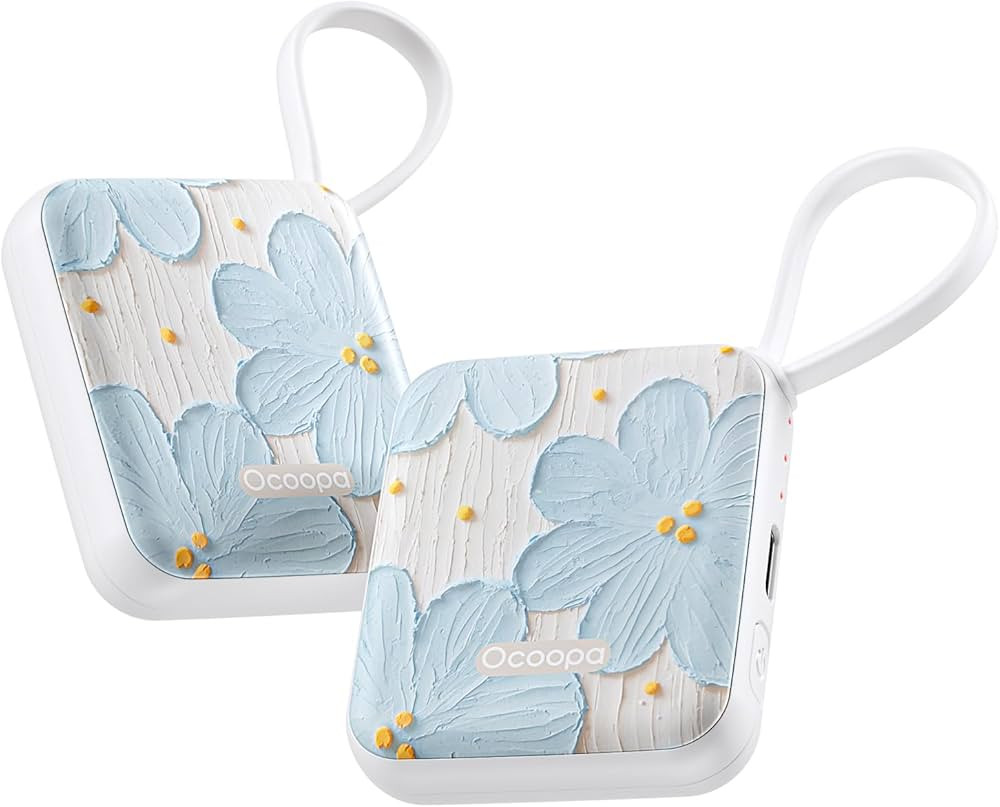 OCOOPA Hand Warmers Rechargeable, Smart Temp Control 7H*2 Long Safe Heat, Ultra Slim, Pocket-Size... | Amazon (US)