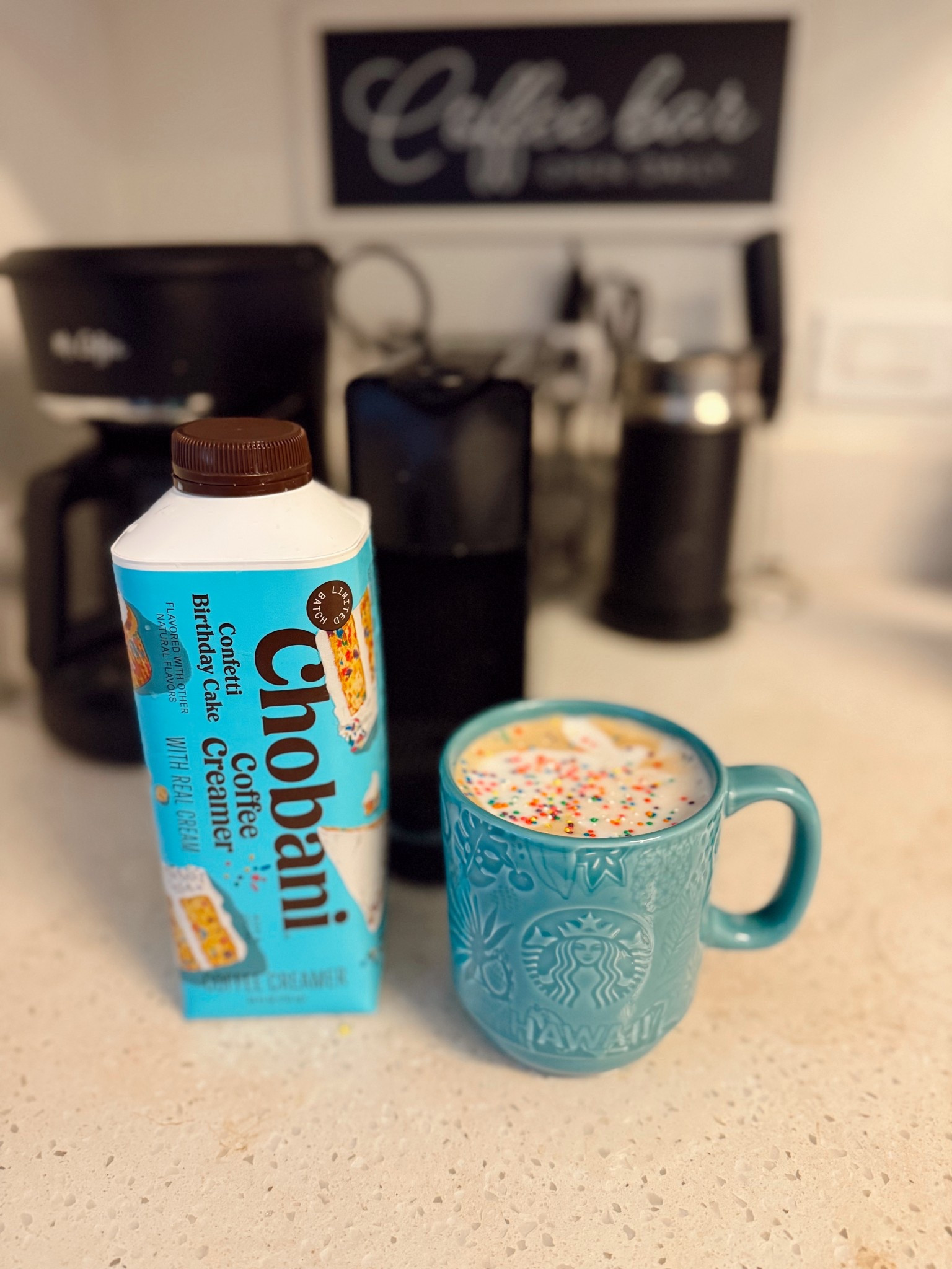 Birthday Cake Latte 🎂☕️

#LTKHome