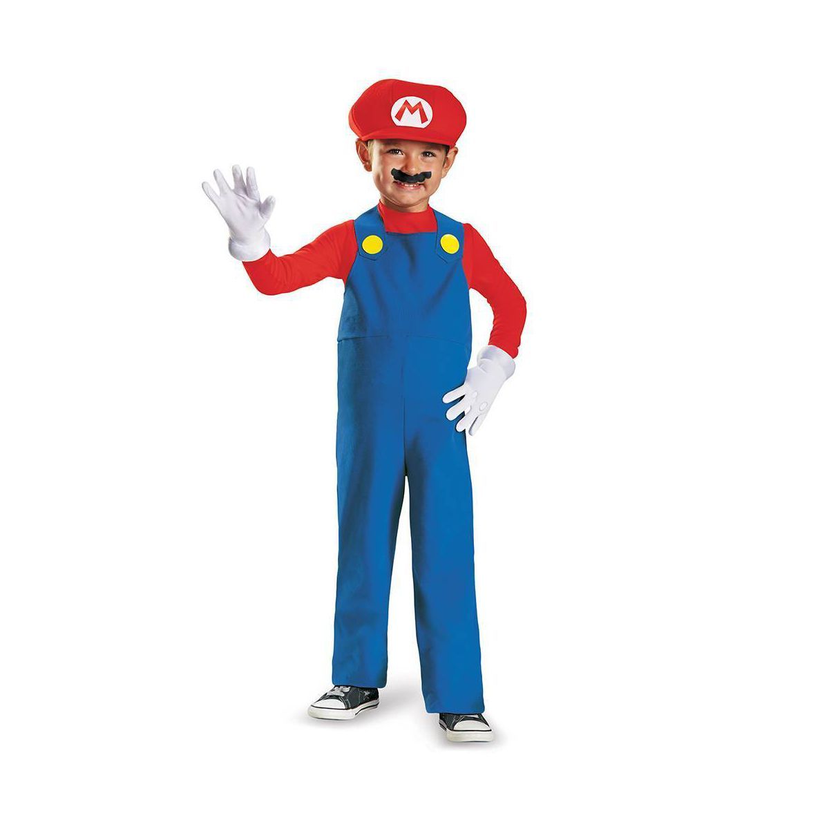 Toddler Super Mario Halloween Costume Jumpsuit 3-4T | Target