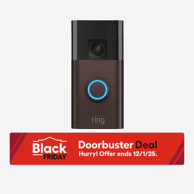 Ring Battery Doorbell with Head-to-Toe HD Video, Live View with Two-Way Talk, and Motion Detectio... | Lowe's