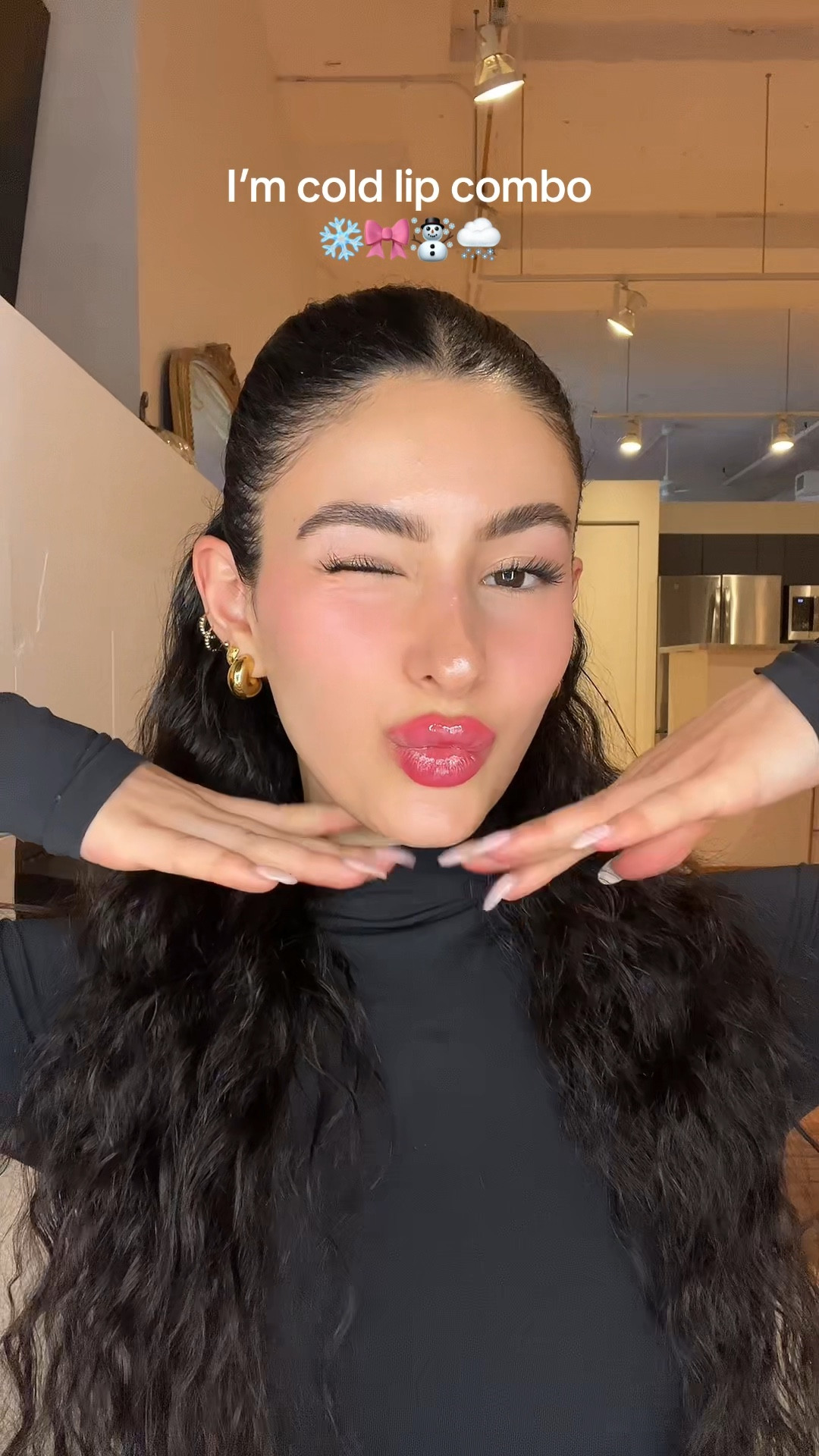 Im cold makeup
Winter lip combo
Red lip 

#LTKfindsunder50 #LTKSeasonal #LTKbeauty