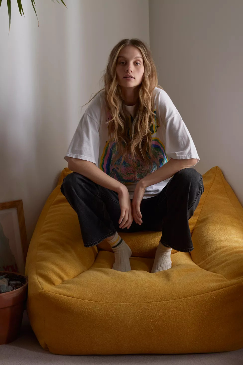 Cooper Bean Bag Lounge Chair | Urban Outfitters (US and RoW)