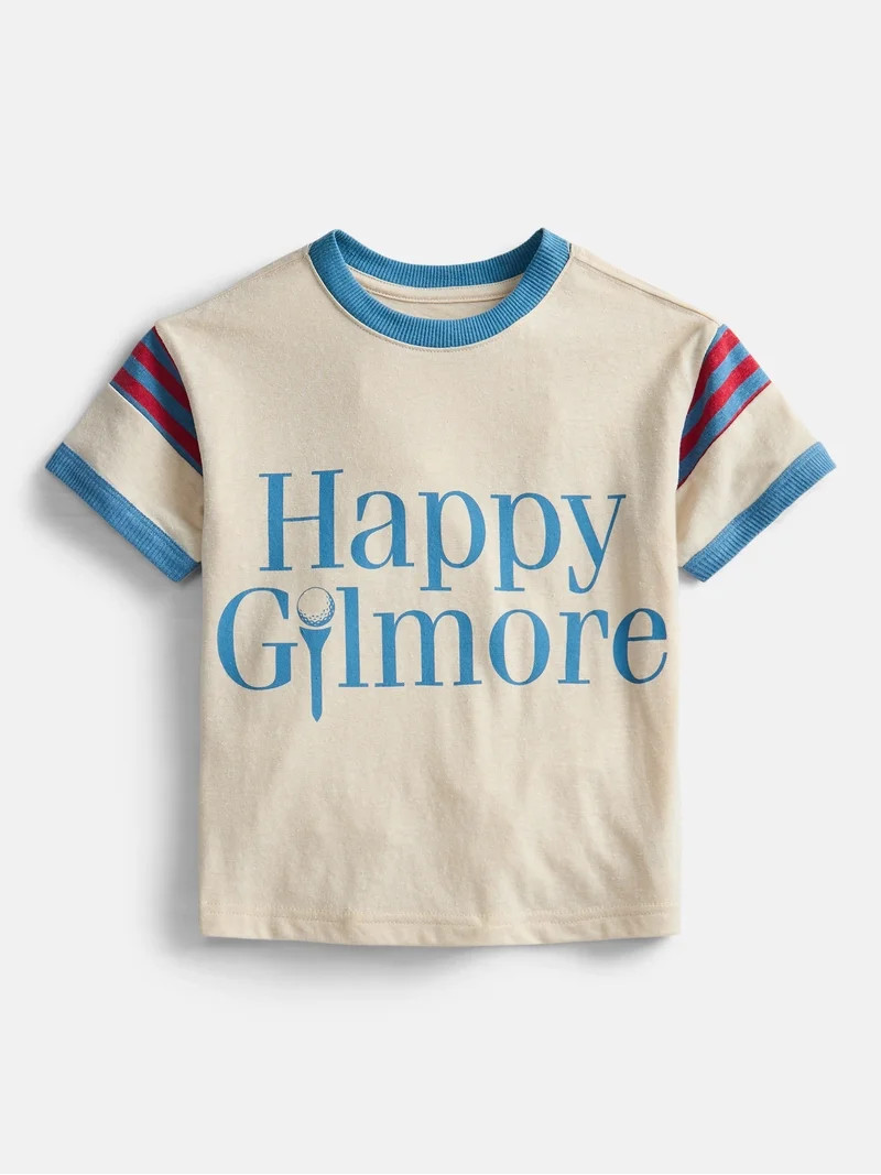 Happy Gilmore Boys Graphic Tee with Short Sleeves, Sizes 4-18 | Walmart (US)