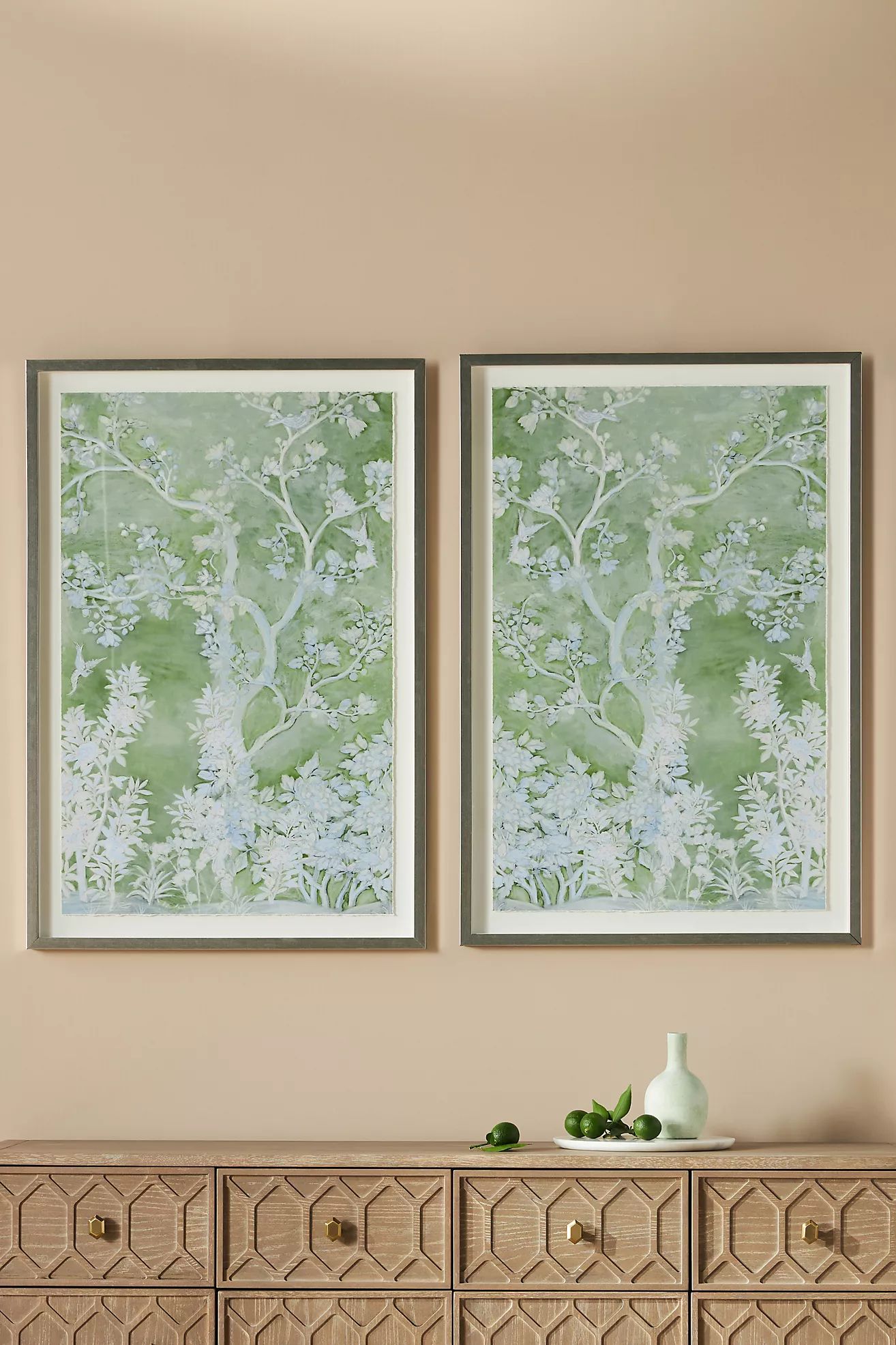 Pastel Tree 1 and 2 Wall Art Series | Anthropologie (US)