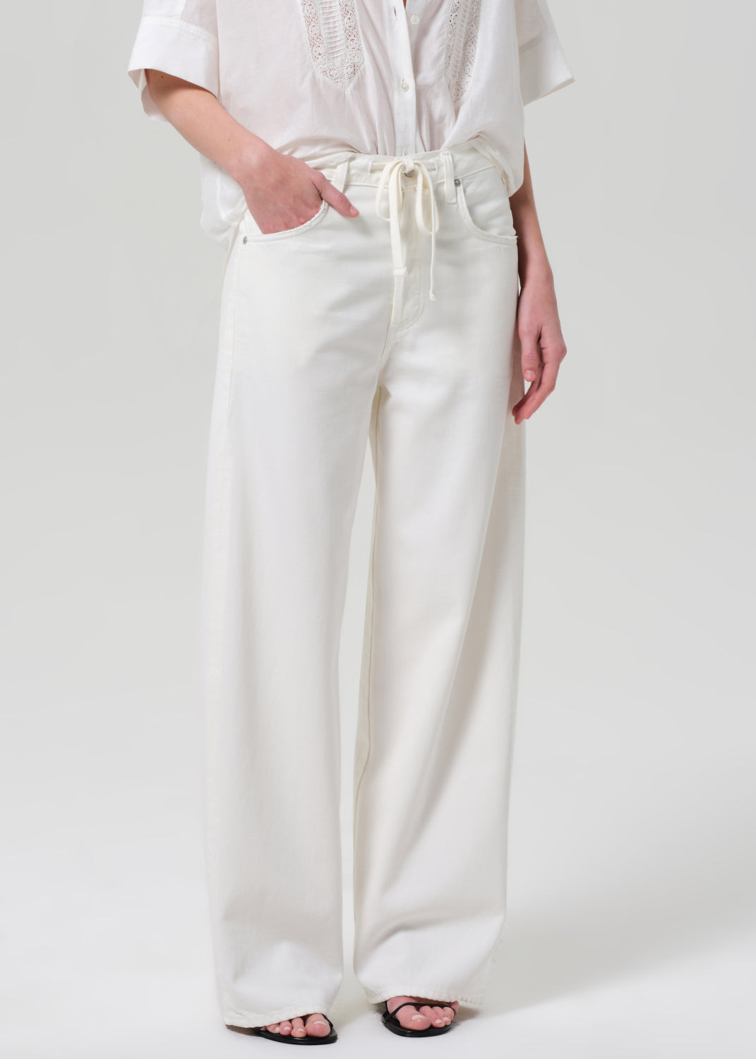 Brynn Drawstring Trouser in Pashmina | Citizens of Humanity