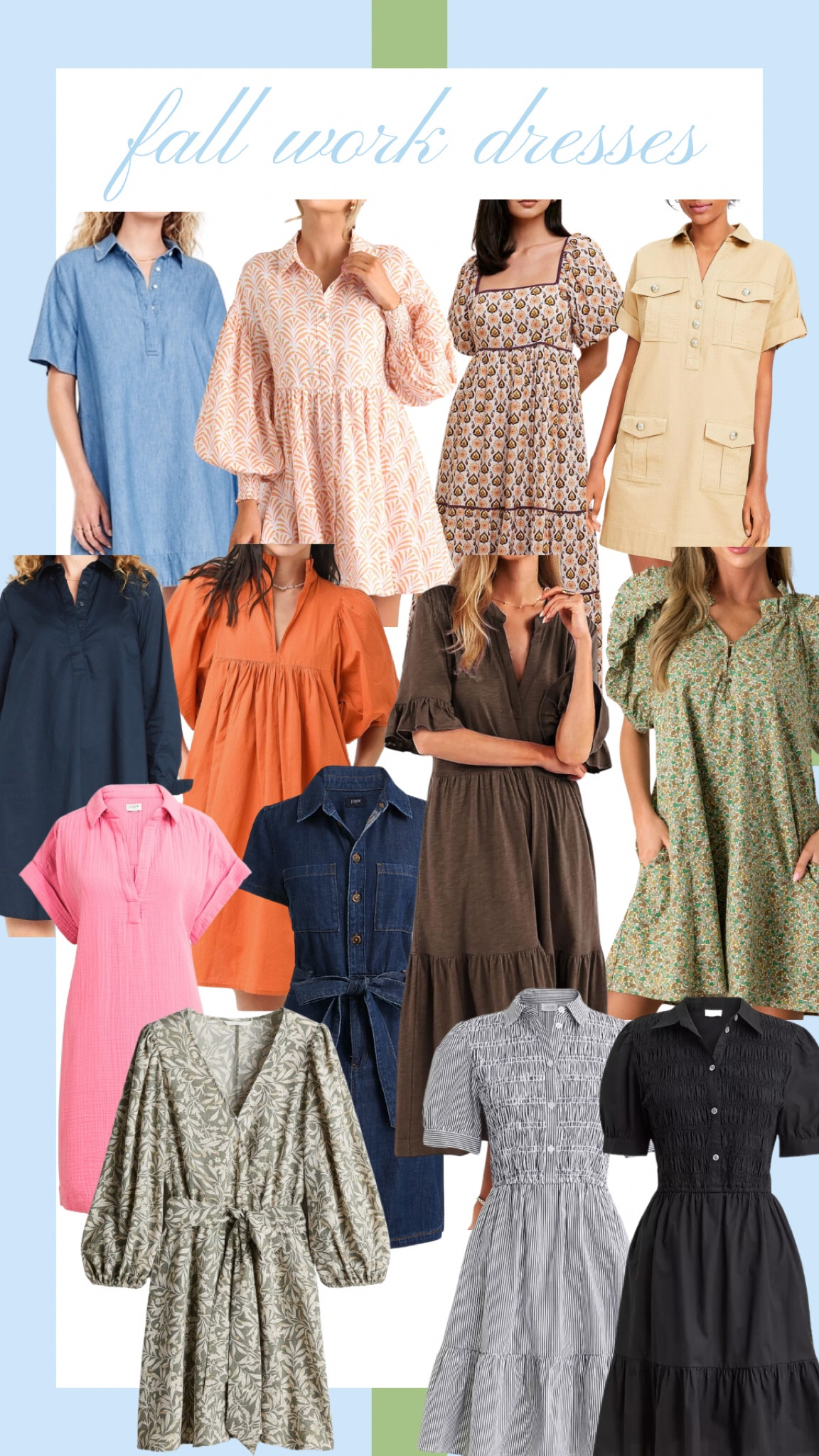 Fall work dresses

#LTKSeasonal #LTKFallSale #LTKWorkwear