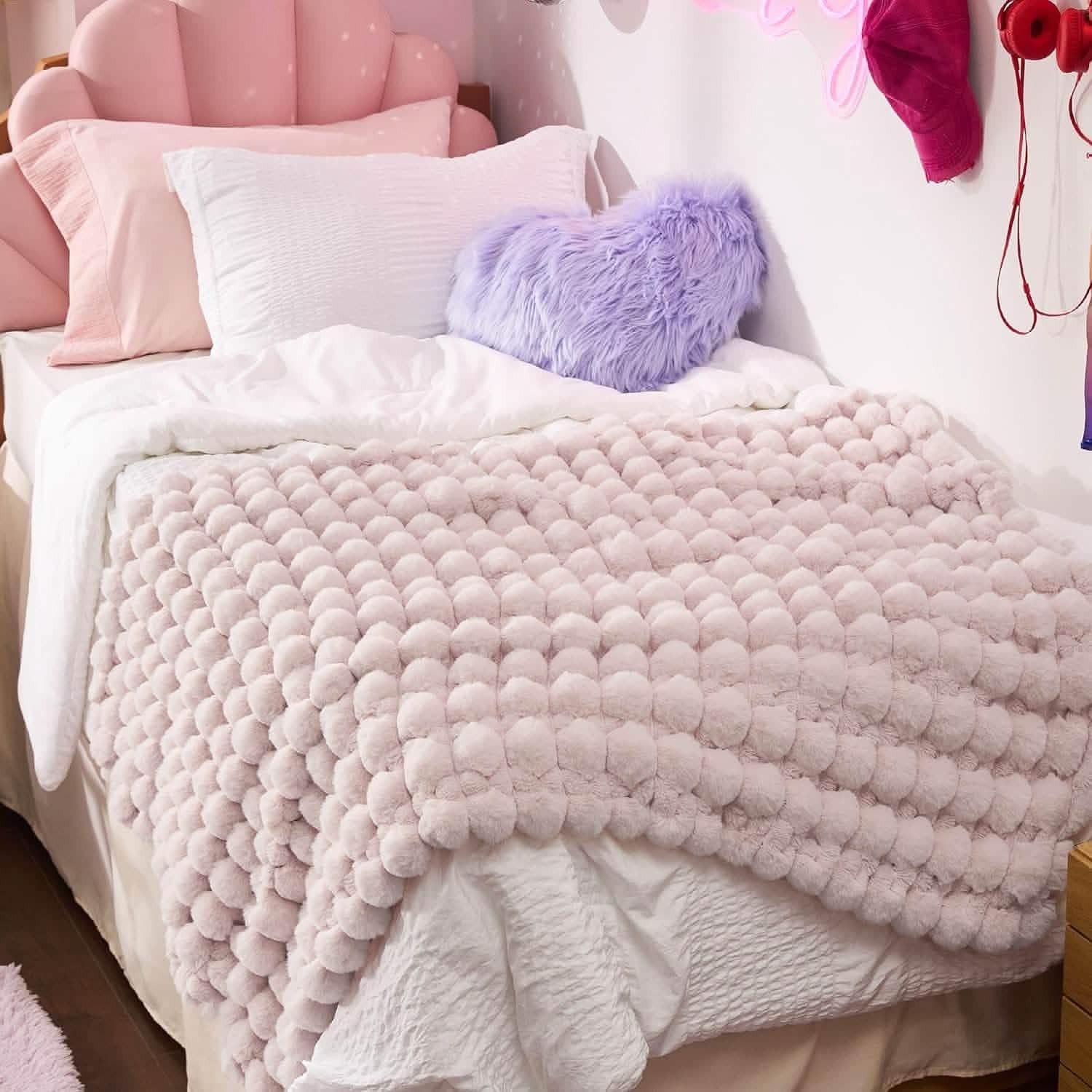 Faux Fur Throw Blanket | Bedsure