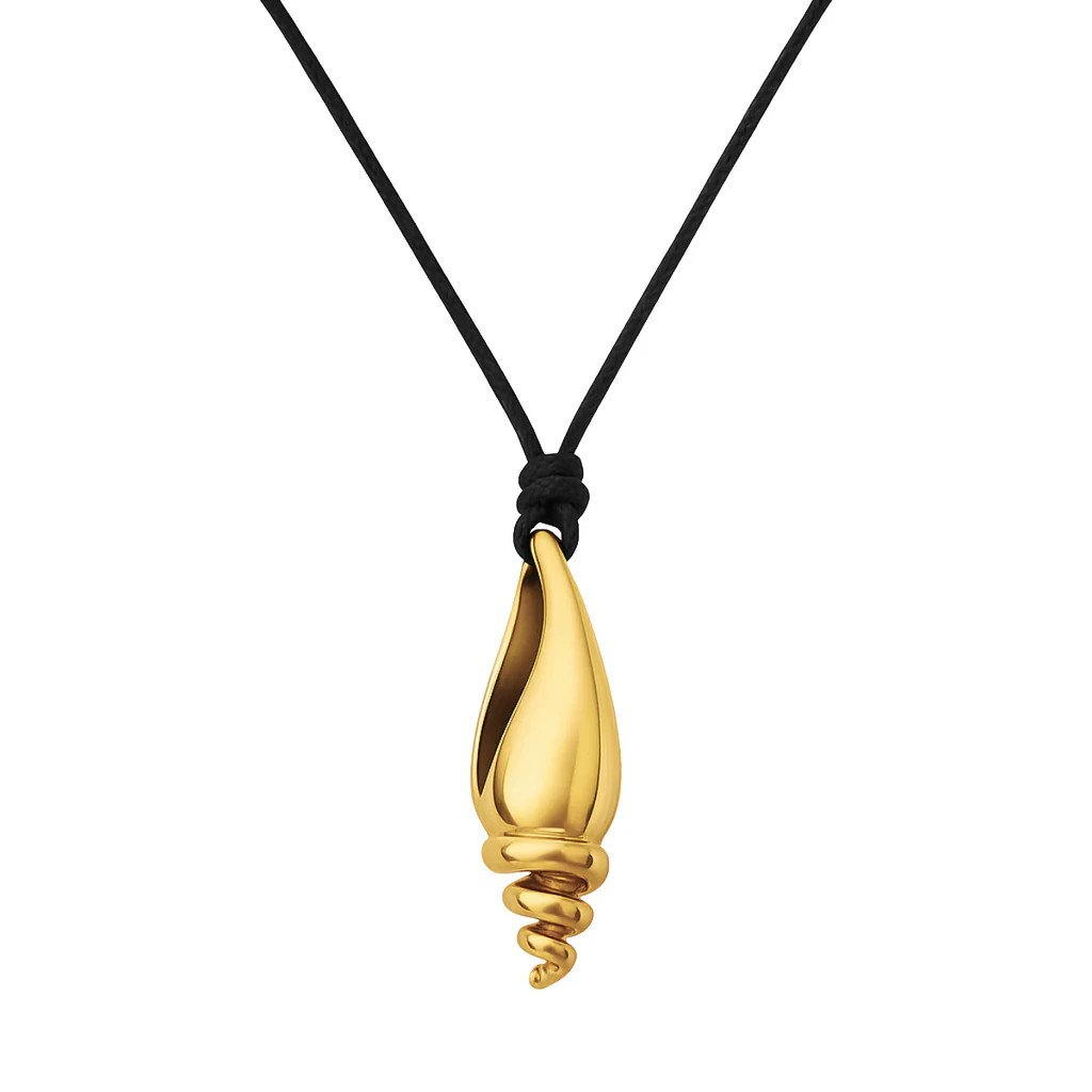 Amaya Oversized Shell Cord Necklace | Ellie Vail Jewelry