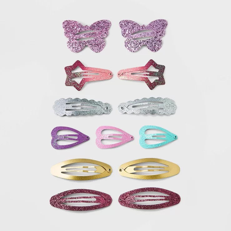 Toddler Girls' Multipack Hair Clip Set - Cat & Jack™ | Target
