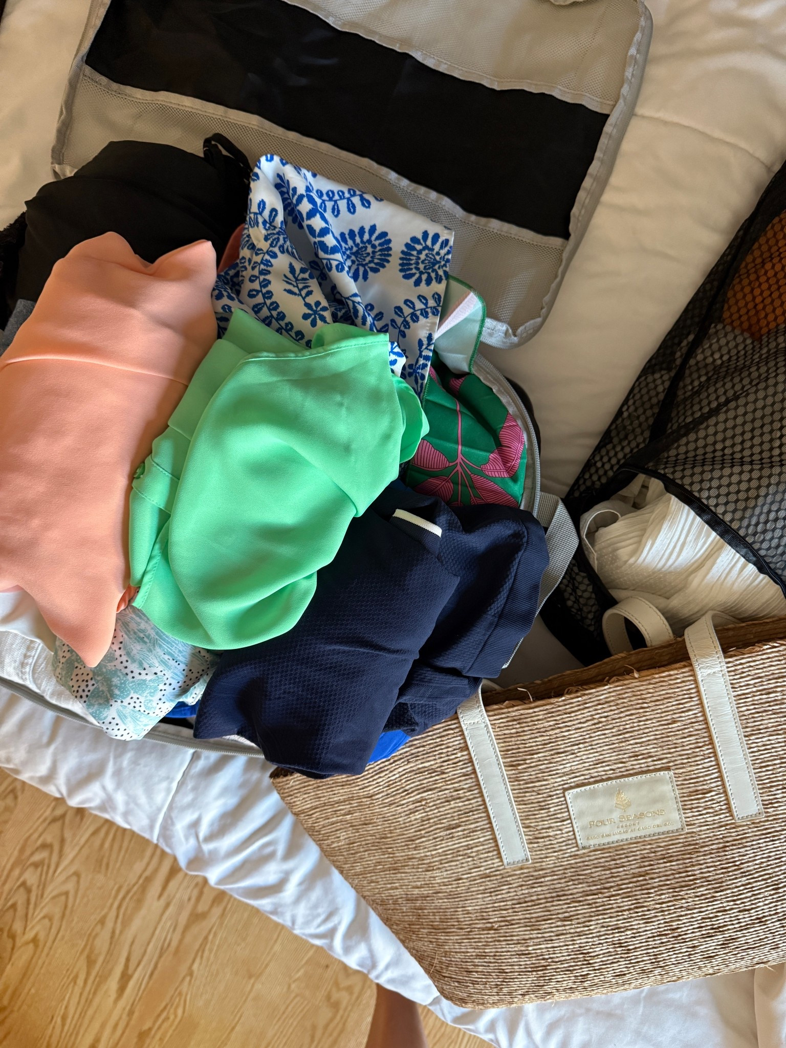 Holiday travel season means one thing: packing smarter so your suitcase doesn’t turn into chaos. Here’s how I keep everything organized for beach trips and long travel days.

I always pack my bathing suits in my beach bag so they’re easy to grab the moment we check in. Then I use packing cubes for outfits, workout sets, and everything else. It makes unpacking at the hotel so much easier.

If you’re shopping for holiday travel gifts, these are the organizers, bags, and travel essentials I actually use on every trip. I tagged everything below so you can shop my exact setup.

Follow @kitchensinkit for more travel tips, packing ideas, and the products we rely on as full-time travelers.
⸻
holiday travel gifts, travel gift ideas, packing tips for vacation, packing cubes, travel organizers, beach bag packing, what to pack for Cabo, resort vacation packing list, women’s travel essentials, best travel bags for women, organized packing, luxury travel essentials, beach vacation must haves, travel accessories for her, carry on packing tips, gift ideas for travelers, packing hacks





#LTKGiftGuide #LTKTravel