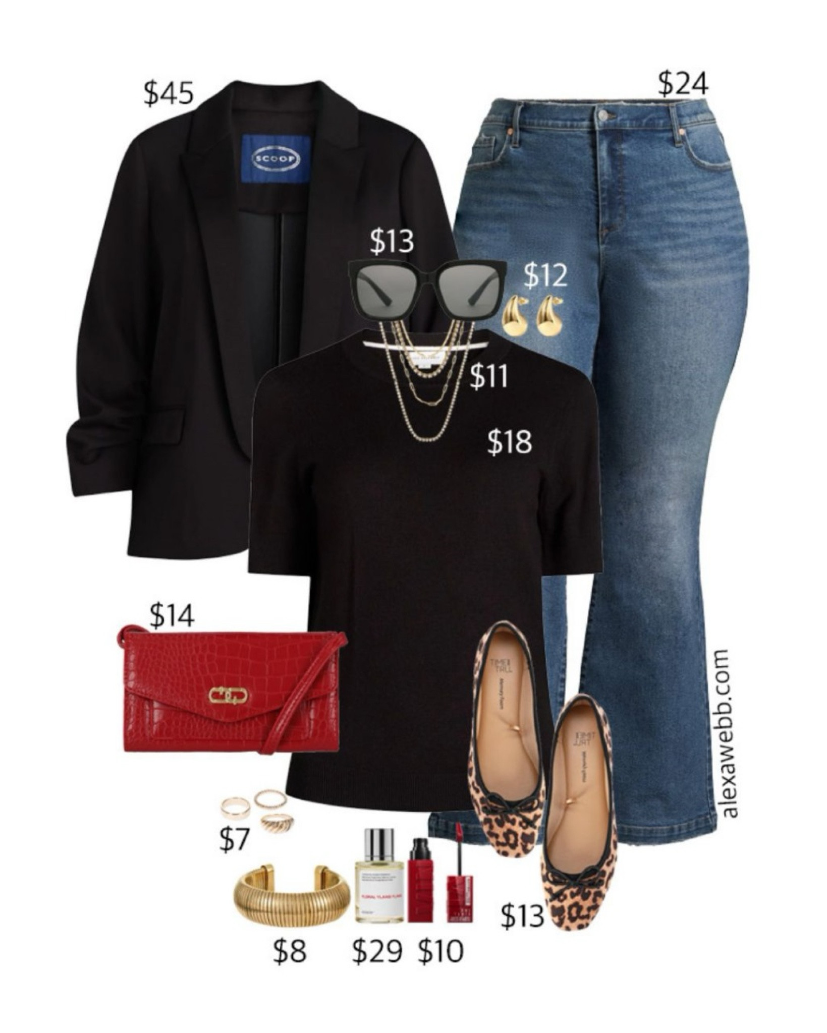 Plus Size on a Budget – Blazers with @Walmart - Fall is all about layering!  Layer a plus size blazer over a sweater tee with some flared jeans for a chic but comfortable outfit!  #walmartpartner
And all of this is on a budget and all on #Walmart. I particularly like this plus size blazer because it has a relaxed fit, open front, and is made with scuba knit so it stretches.  If you’re looking for an everyday blazer, this is it!  #WalmartFashion @WalmartFashion #plussize Alexa Webb

#LTKPlusSize #LTKFindsUnder50 #LTKOver40