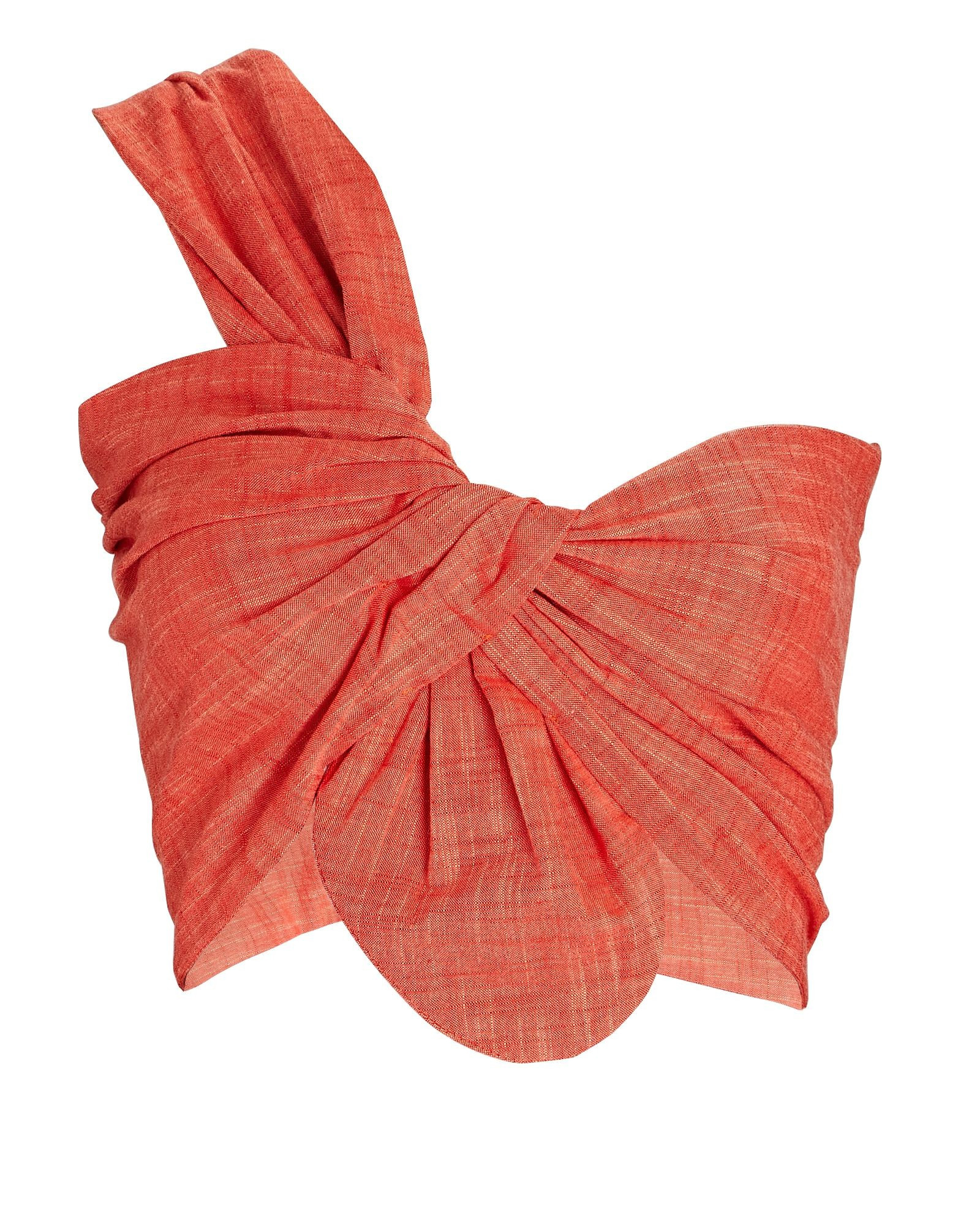 Sol One-Shoulder Knotted Top | INTERMIX