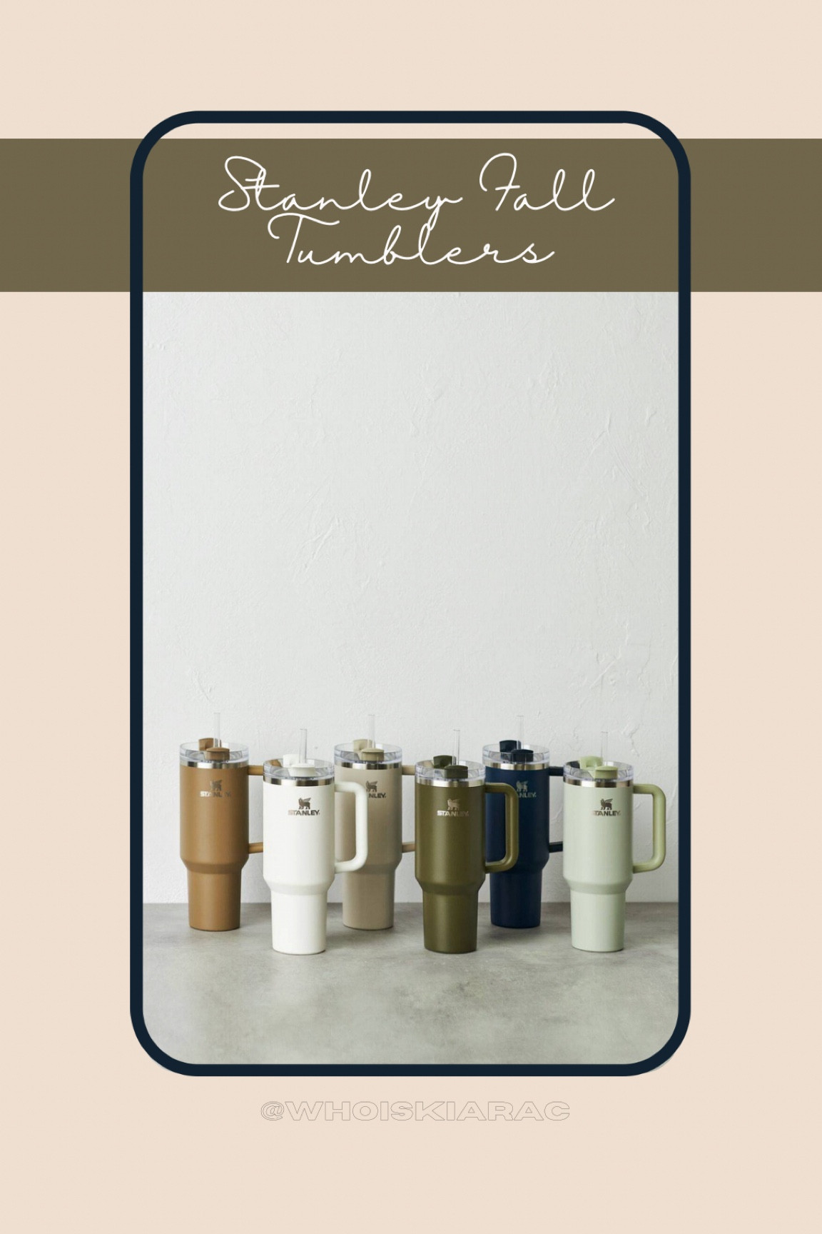 Stanley Tumblers,perfect for fall 🍁🍃

#LTKSeasonal #LTKhome