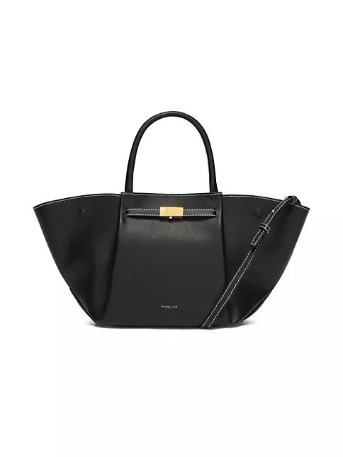Midi New York Leather Tote Bag | Saks Fifth Avenue