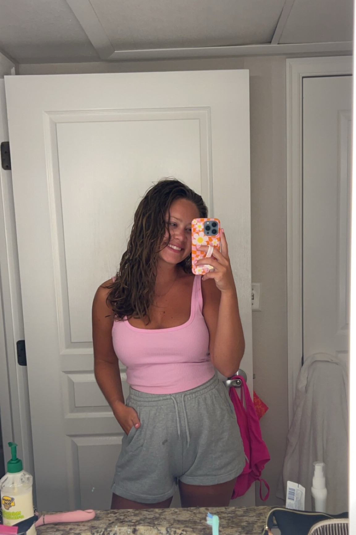 Old navy sweatshorts, lounge wear, travel outfit 

#LTKSeasonal #LTKStyleTip #LTKFindsUnder50