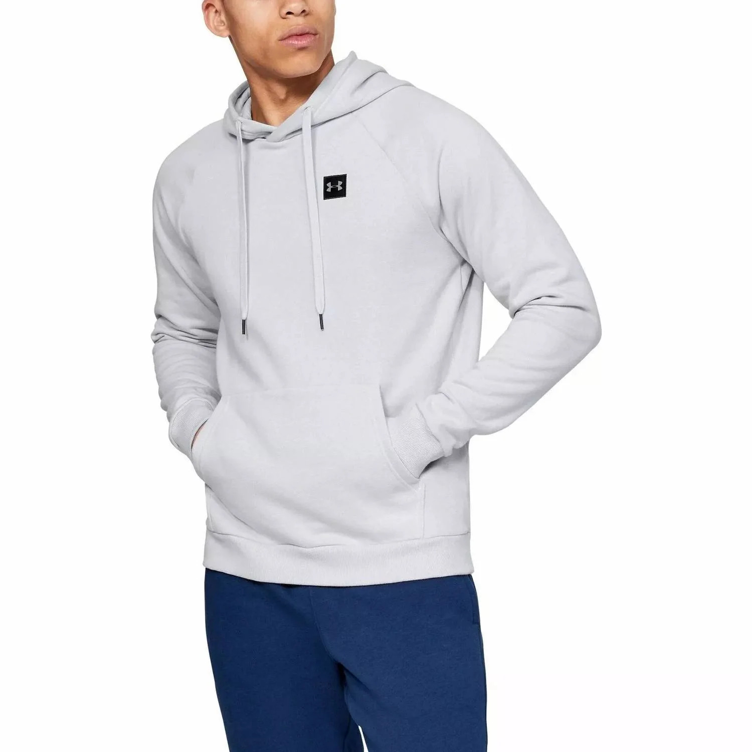 Rival Fleece Hoodie In Gray | Shop Simon